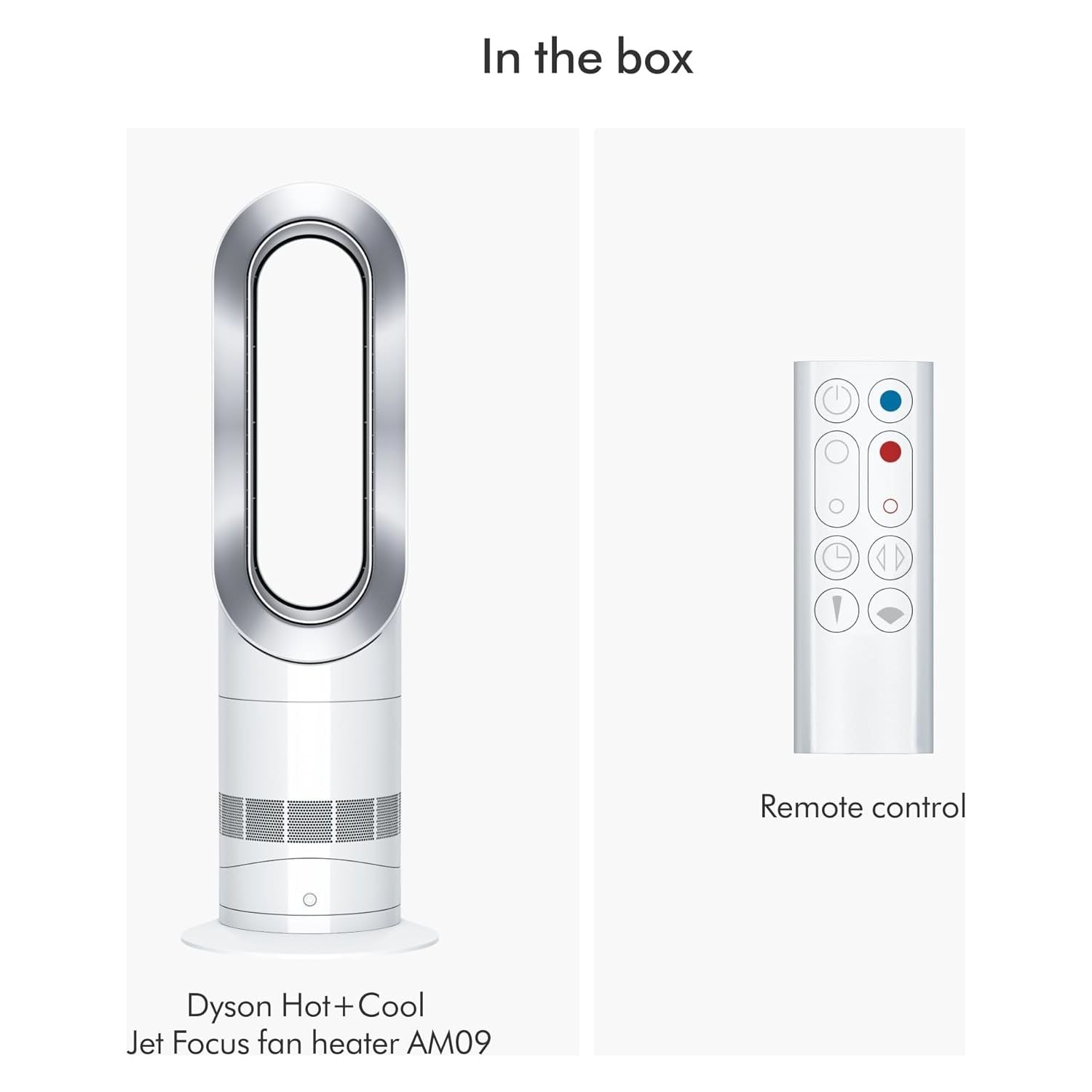 Buy Universal Electronics Limited,Dyson Hot+Cool Jet Focus AM09 powerful cooling fan and room heater (White/Silver) - Gadcet UK | UK | London | Scotland | Wales| Near Me | Cheap | Pay In 3 | Smart Home Appliances